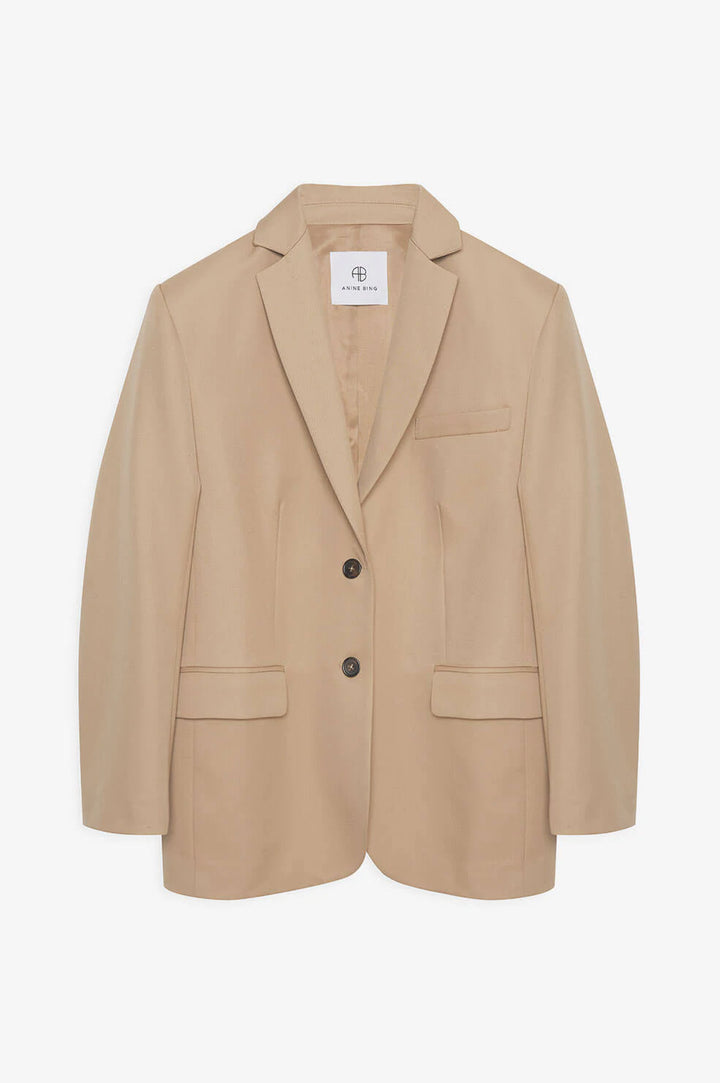 Anine Bing - Quinn Blazer in Deep Sand