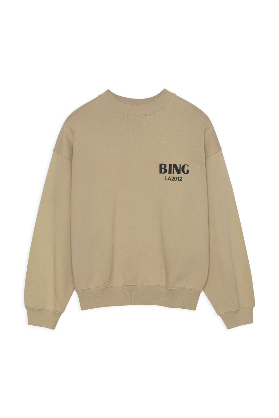 Anine Bing - Jaci Sweatshirt Bing LA in Sand