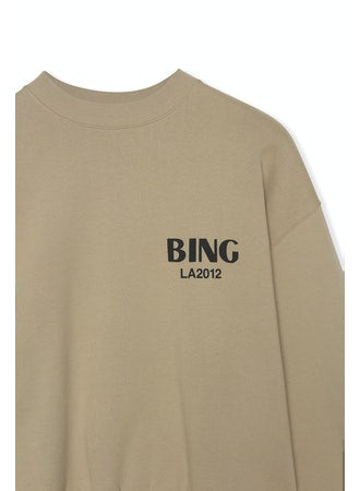 Anine Bing - Jaci Sweatshirt Bing LA in Sand