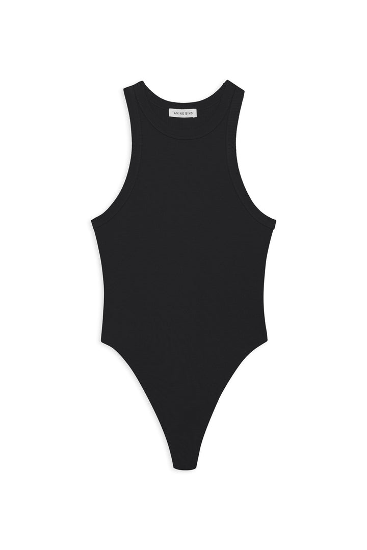 Anine Bing - Ty Bodysuit in Black