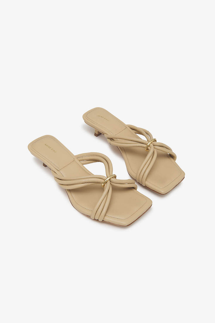 Anine Bing - Suki Sandals in Sand