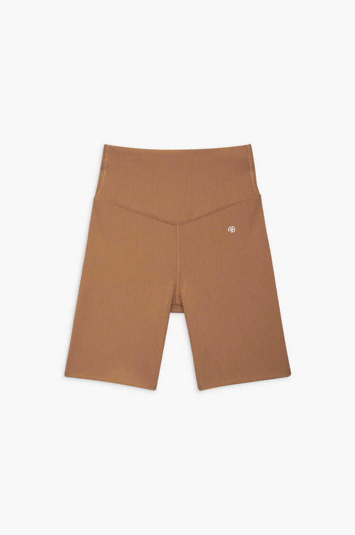 Anine Bing - Blake Biker Short in Camel