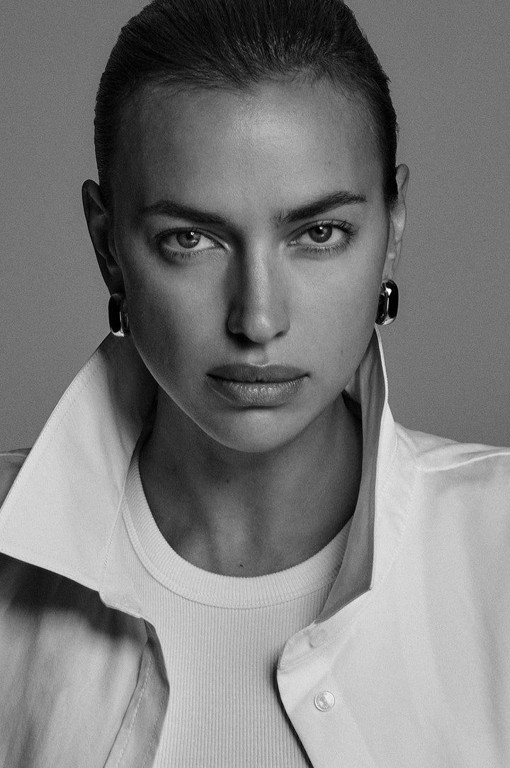 Anine Bing - Chunky Hoop Earrings in Gold