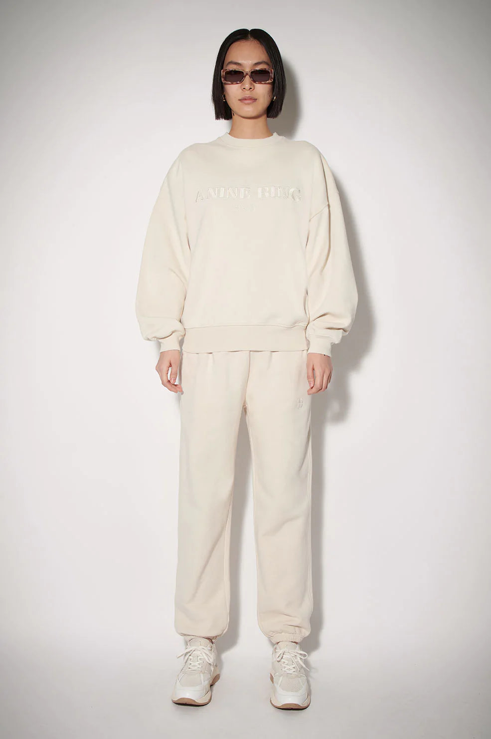 Anine Bing - Evan Jogger in Cream