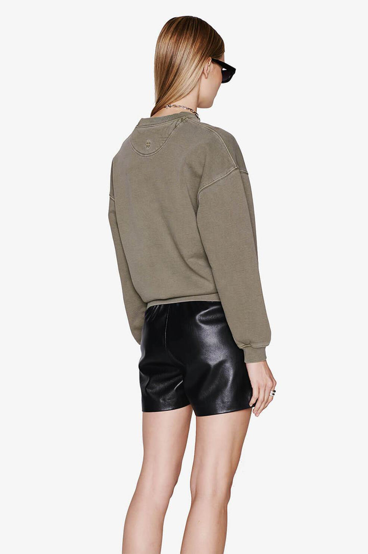 Anine Bing - Evan Sweatshirt in Olive