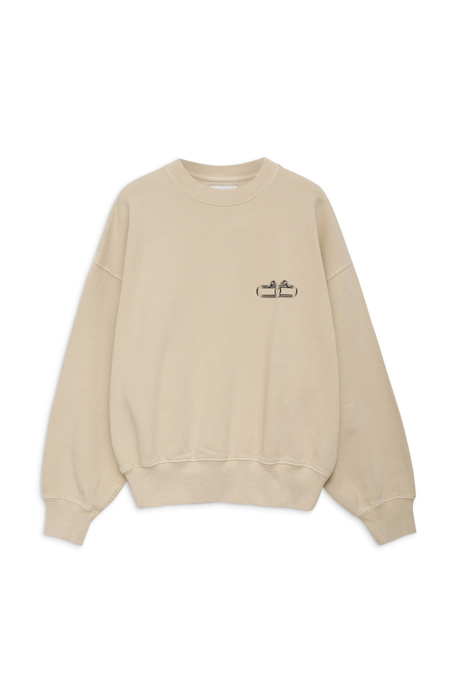 Anine Bing - Leo Sweatshirt Serpent in Sand