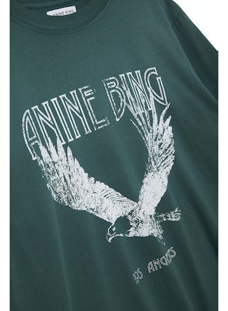 Anine Bing - Lili Eagle Tee in Emerald