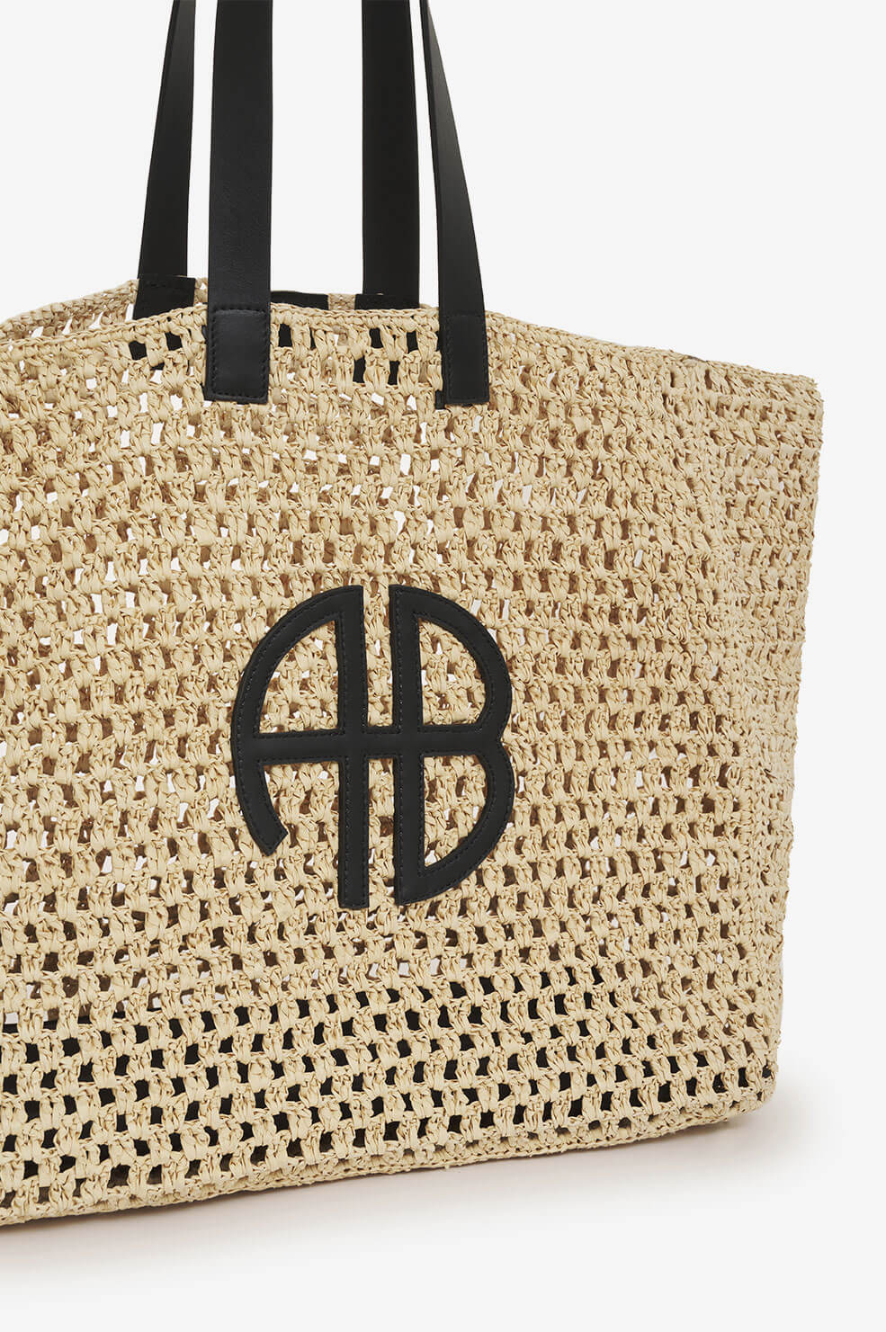 Anine Bing - Large Rio Tote in Natural Sand – Blond Genius