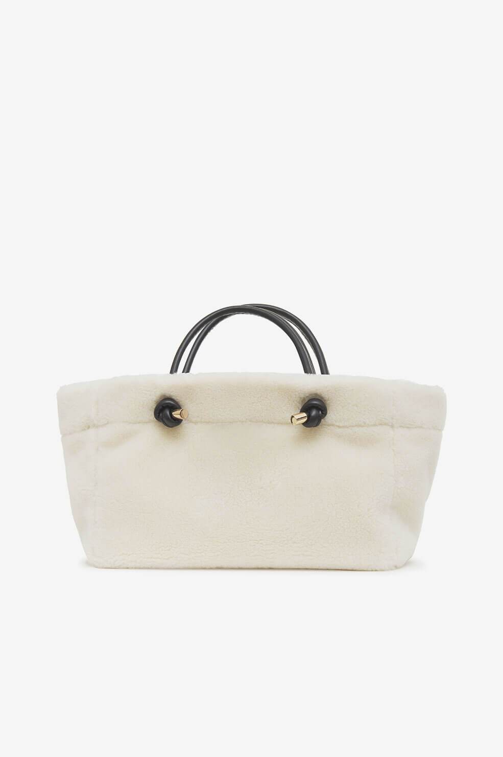 Anine Bing - Mini Saffron Tote in Cream