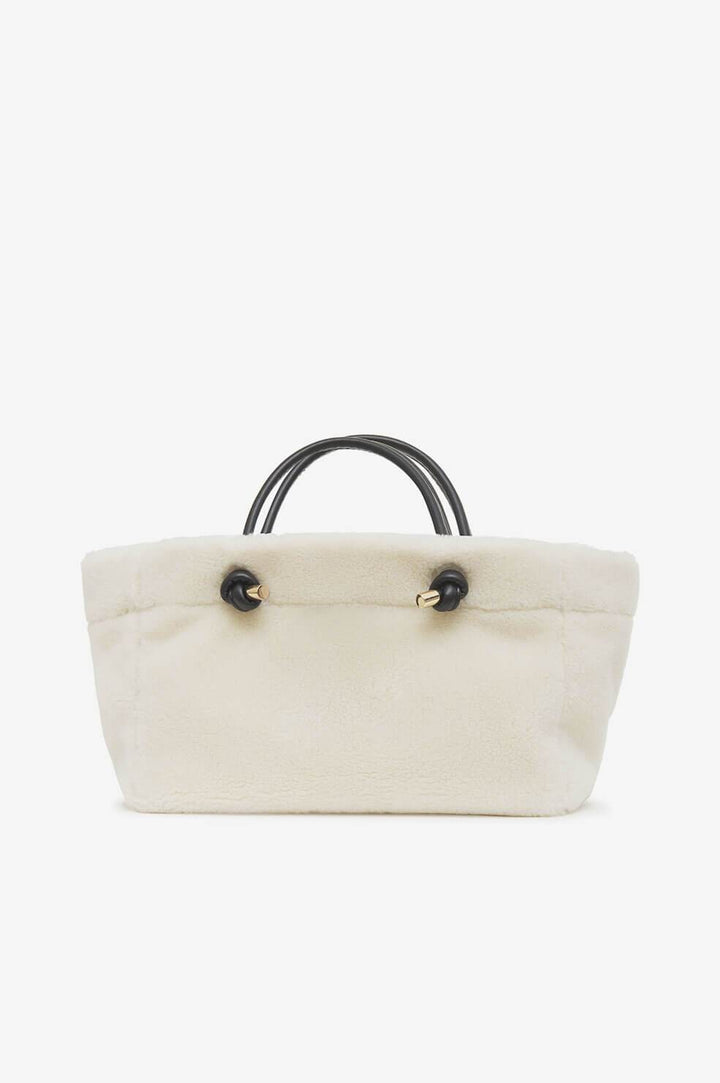 Anine Bing - Mini Saffron Tote in Cream
