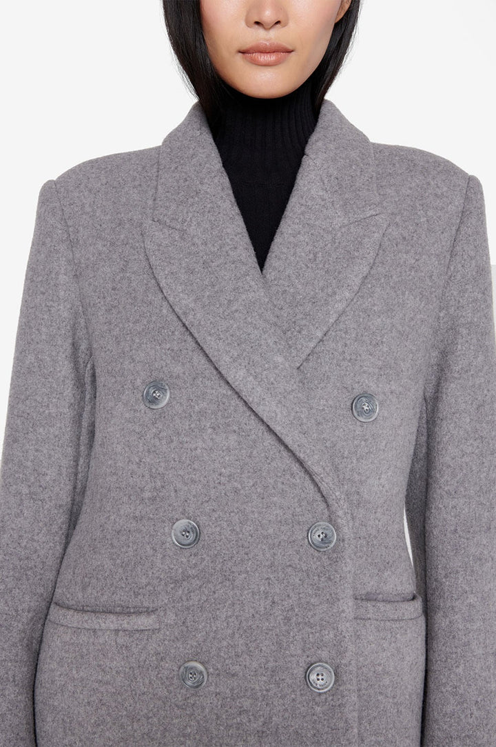 Anine Bing - Olly Coat in Heather Grey