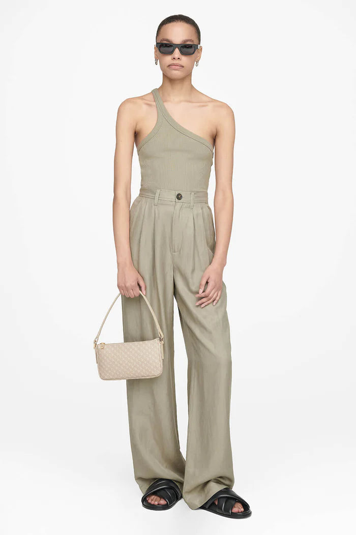 Anine Bing - Ren Top in Green Khaki