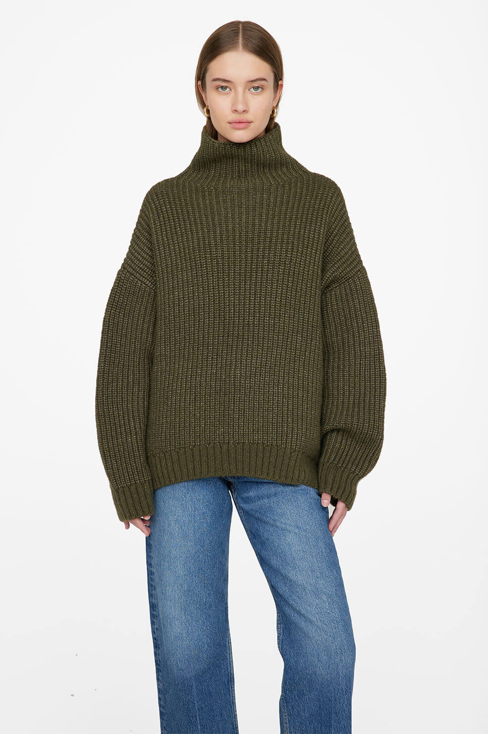 Anine Bing - Sydney Sweater in Olive