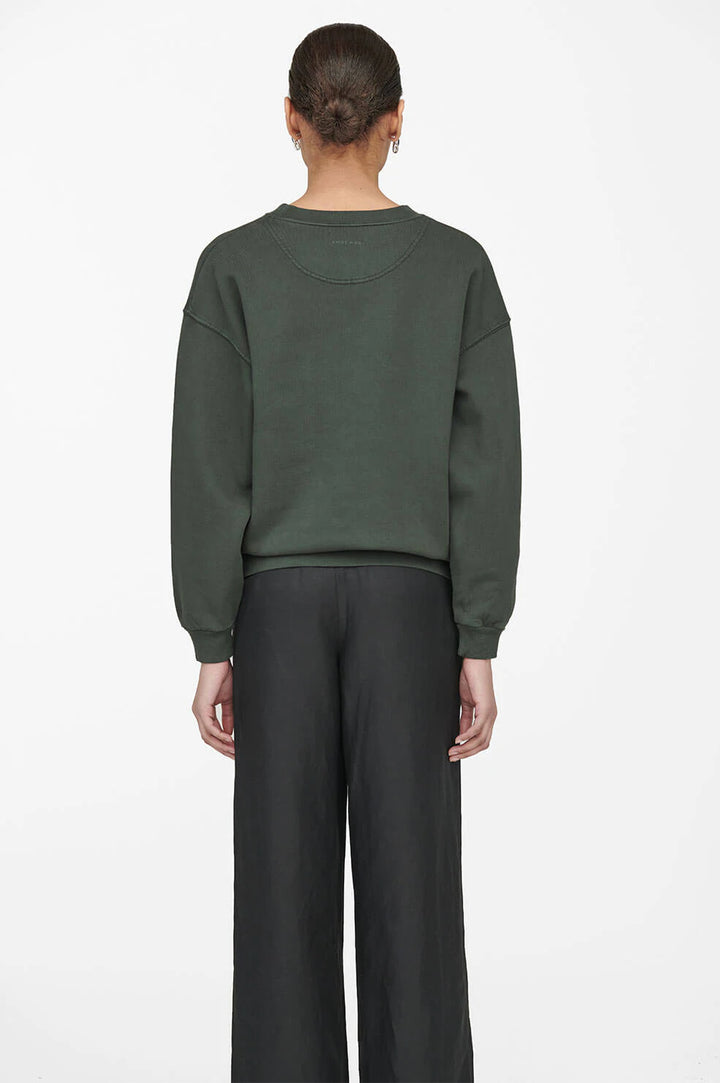 Anine Bing - Tiger Sweatshirt in Forest Green