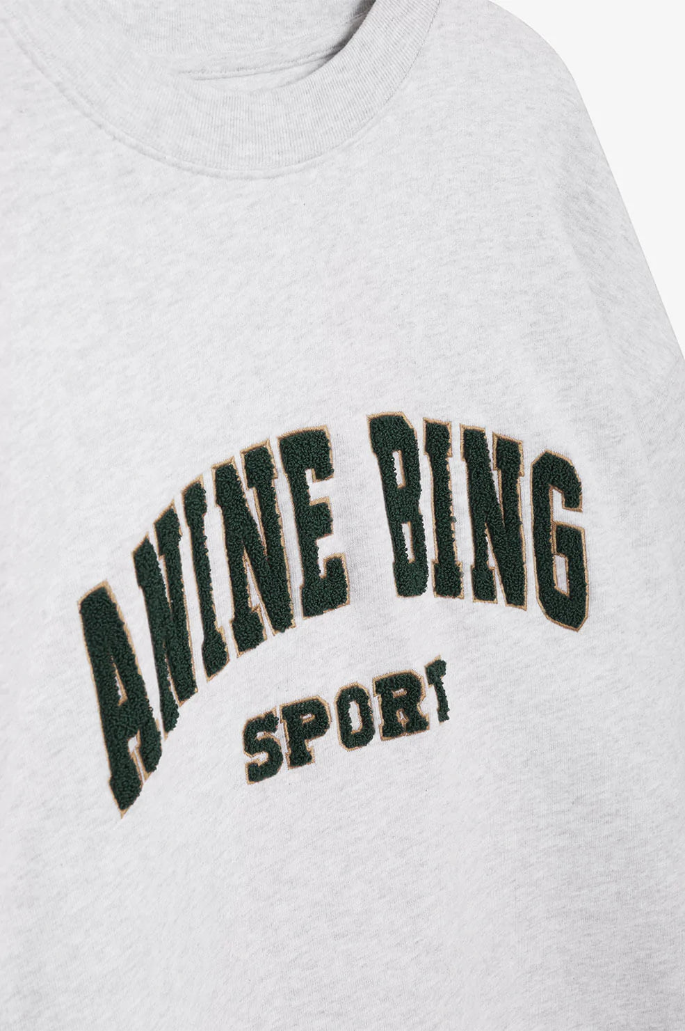 Anine Bing - Tyler Sweatshirt in Heather Grey