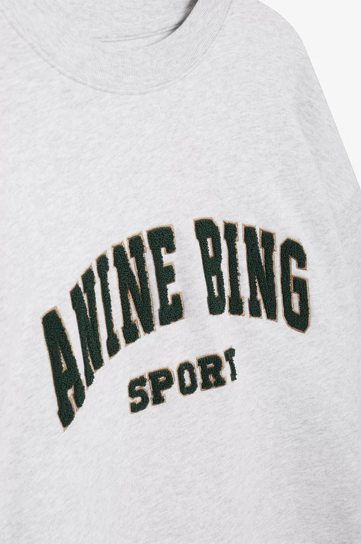 Anine Bing - Tyler Sweatshirt in Heather Grey