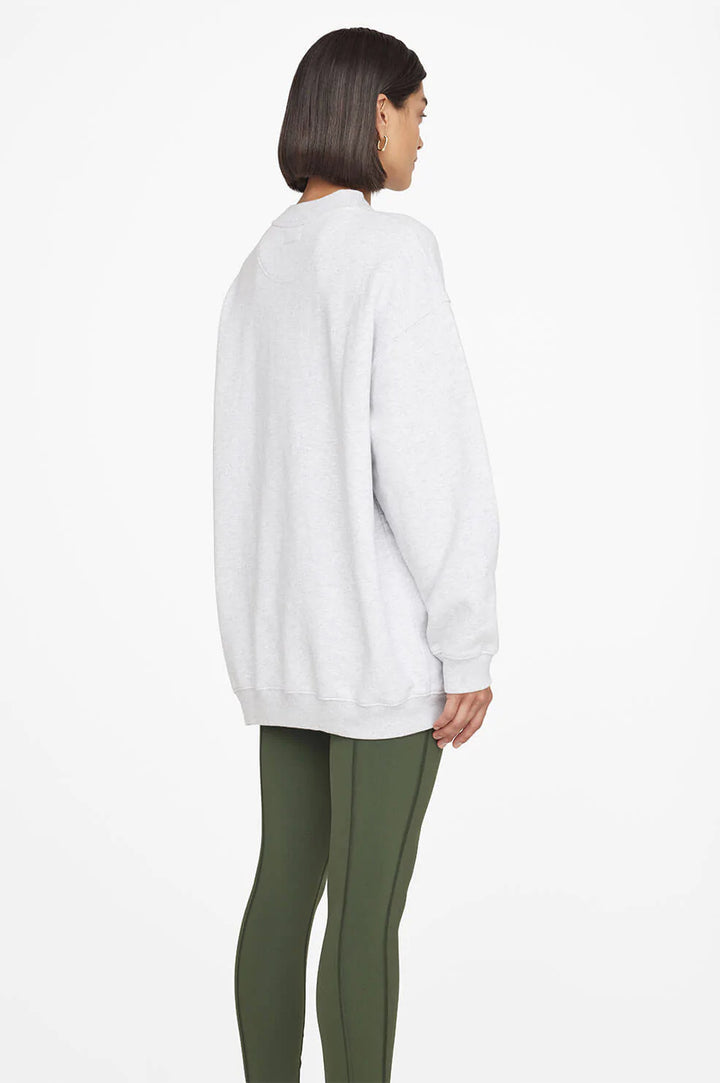 Anine Bing - Tyler Sweatshirt in Heather Grey