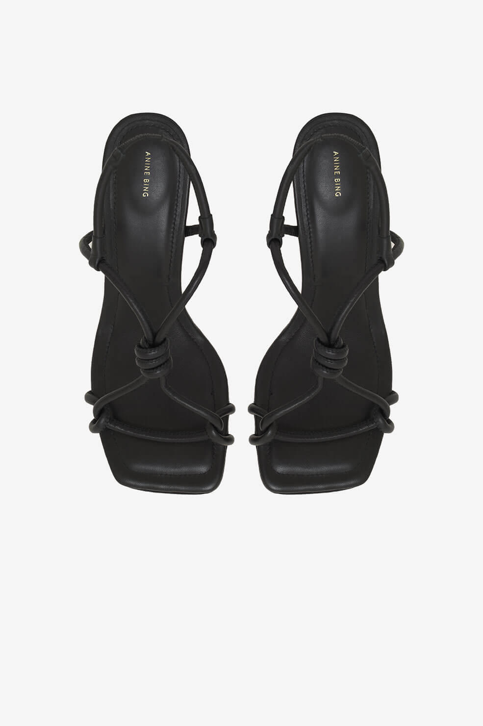 Anine Bing - Valentina Sandals in Black