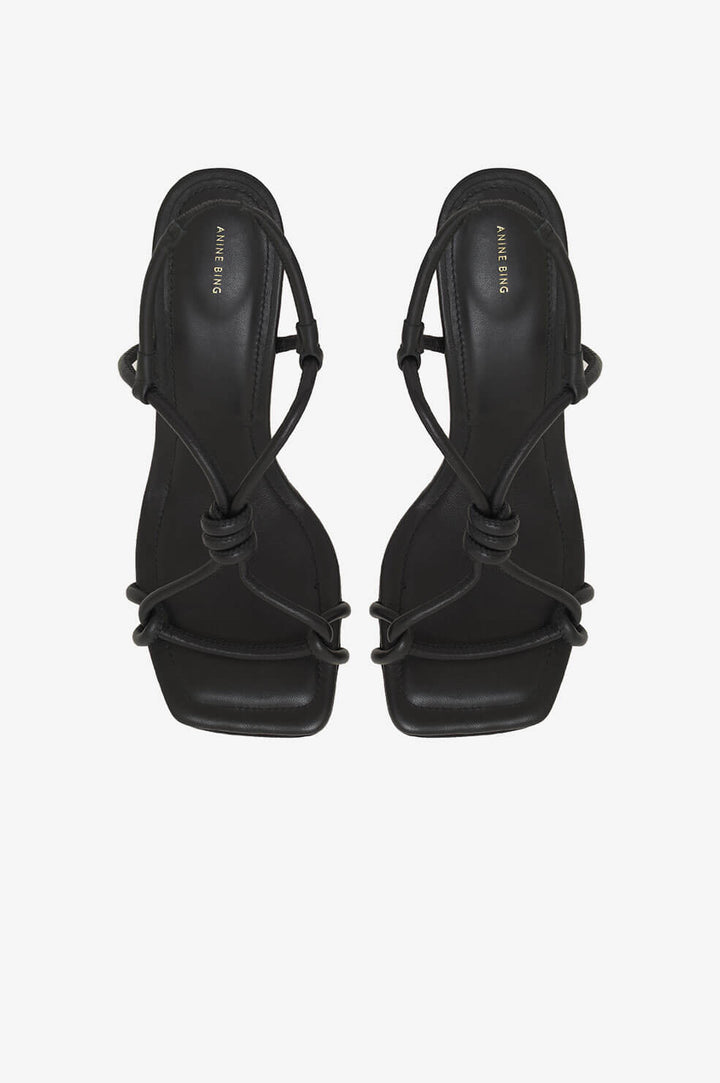 Anine Bing - Valentina Sandals in Black