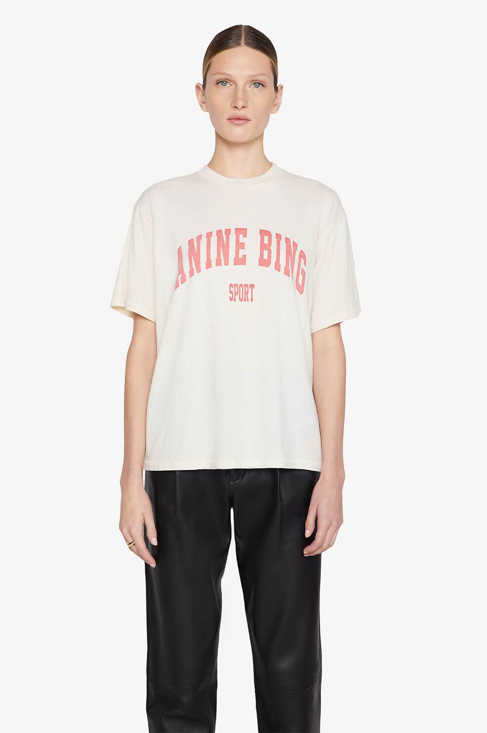 Anine Bing - William Tee in Cream