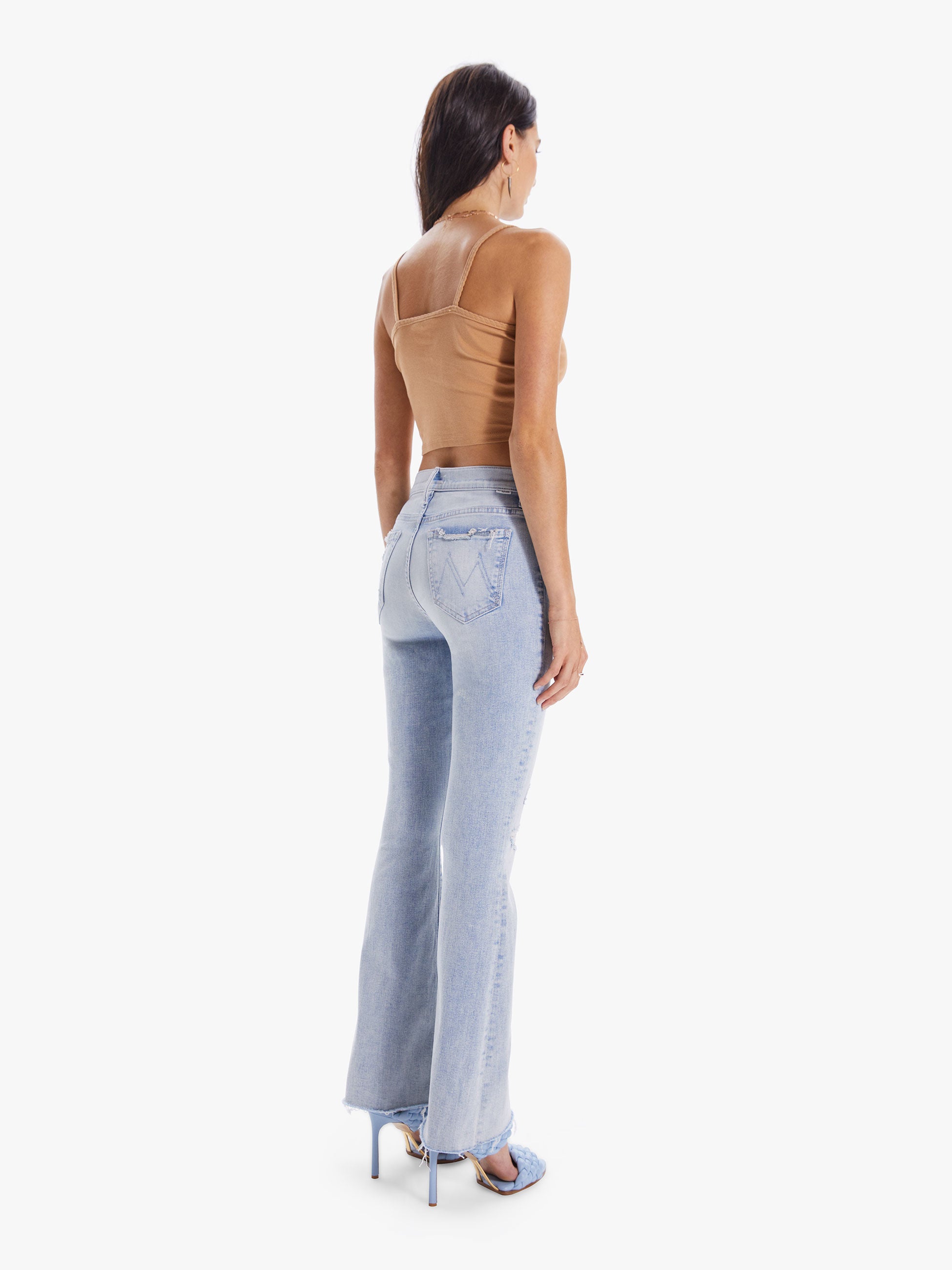 マザー　デニム　THE WEEKENDER FRAY MOTHER Women's The Weekender Fray Jeans, Chip On My Shoulder