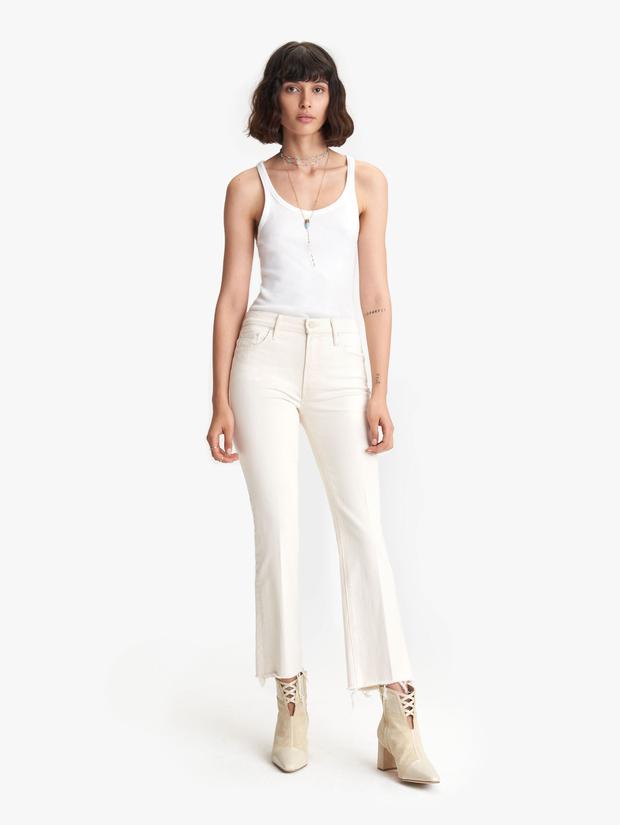 Mother Denim - The Insider Ankle Fray in Act Natural