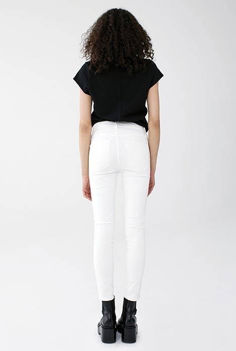 AGoldE - Sophie High Rise Skinny Crop in Offspring
