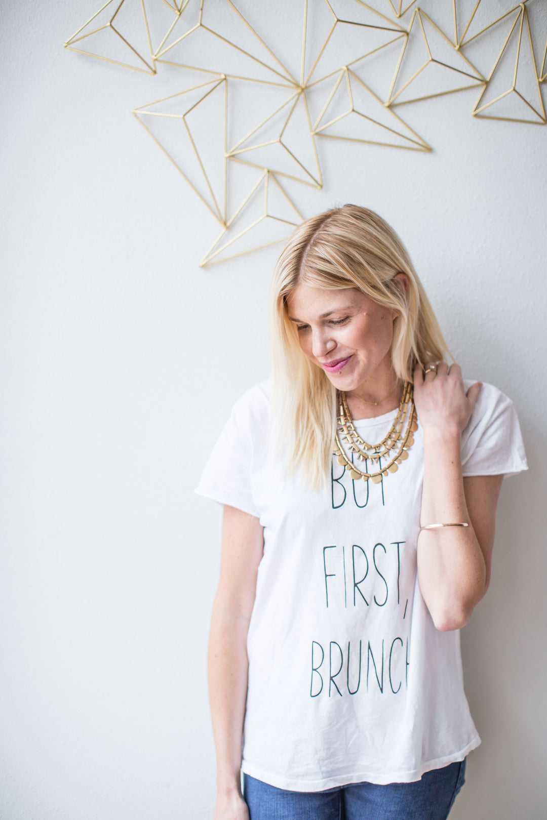 Boat House But First Brunch Tee at Blond Genius