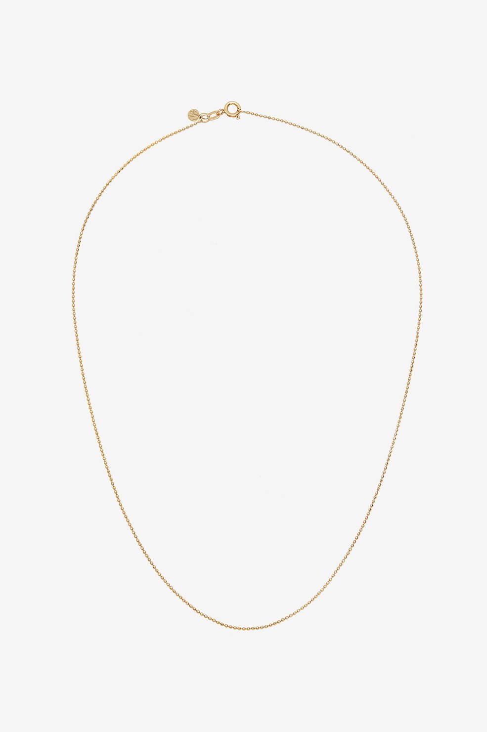 Anine Bing - Beaded Chain Necklace in Gold