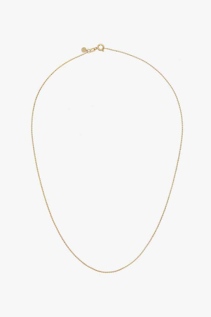 Anine Bing - Beaded Chain Necklace in Gold