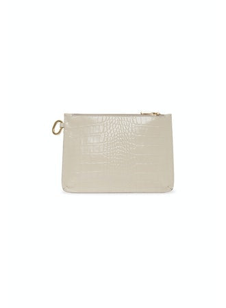 Anine Bing - Liv Pouch in Oyster Croco