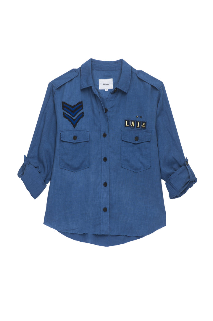 Rails - Banks Indigo w/ Military Patch