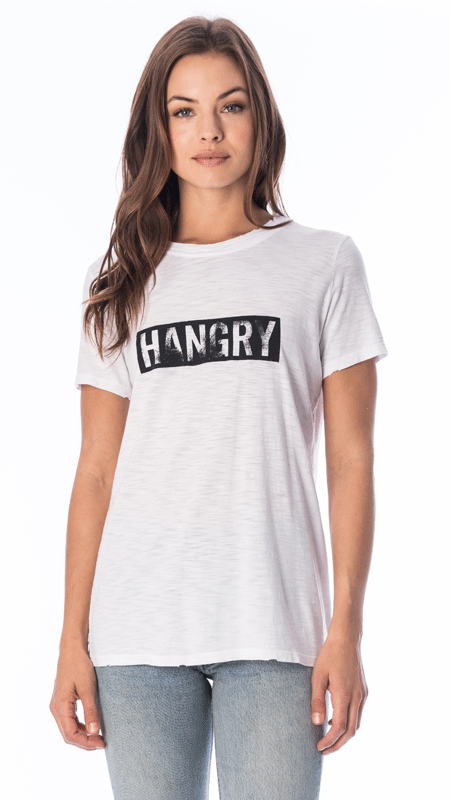Tyler Jacobs - Banner ' HANGRY' - White