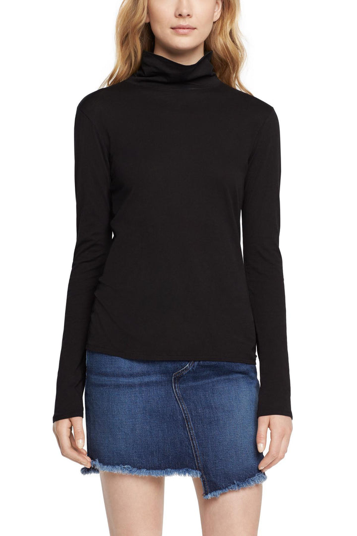 Rag & Bone Rag & Bone - Base Turtleneck Black at Blond Genius - 1