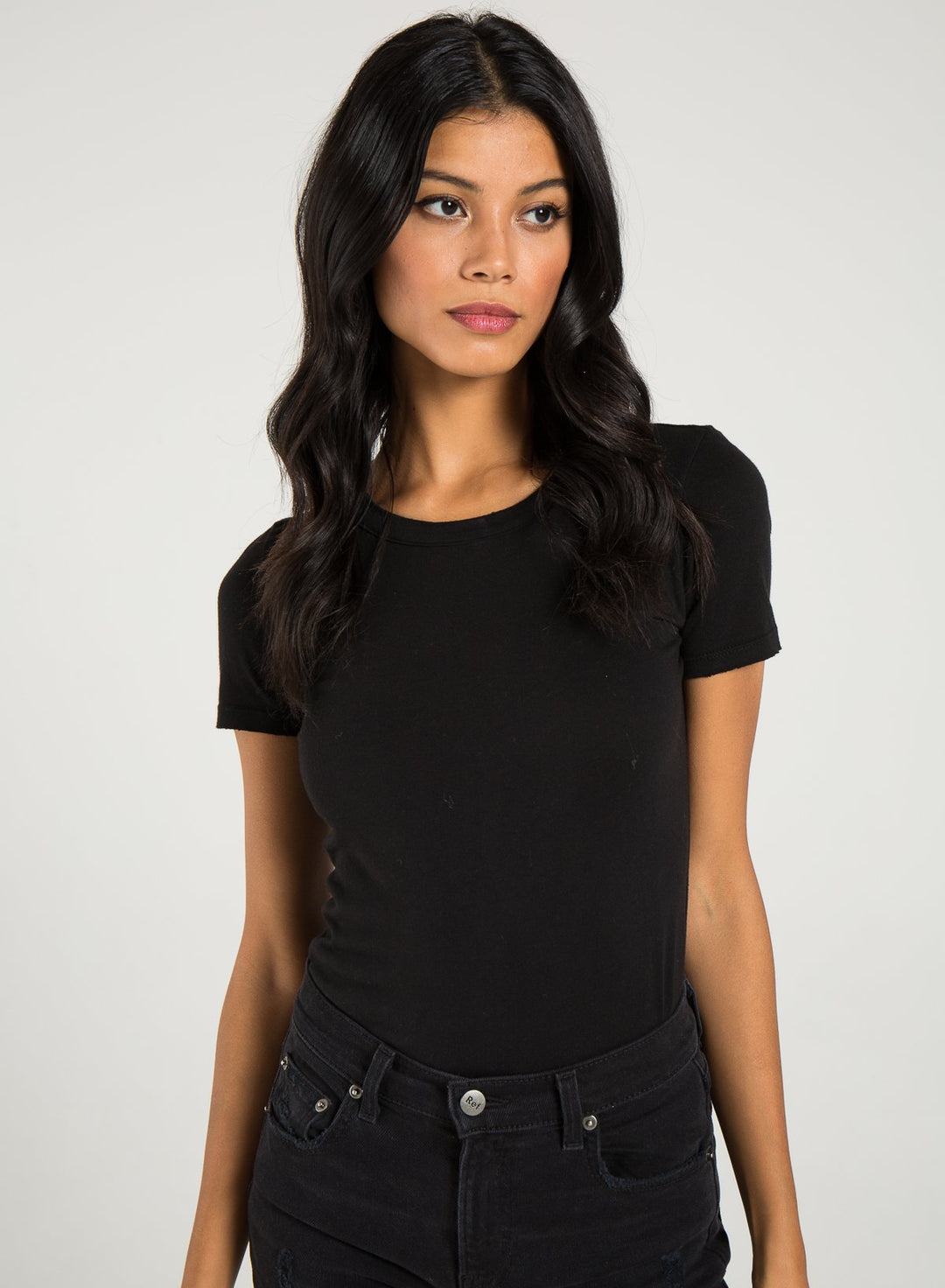 PHILANTHROPY- Palmer-Tee Bodysuit Black
