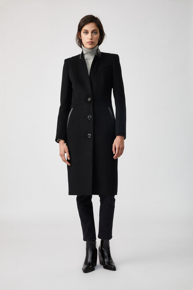 MACKAGE - Bianca Wool Coat in Black