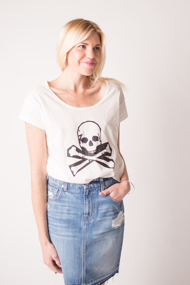 Boat House Skull Tee at Blond Genius - 1