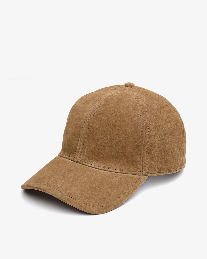 Rag & Bone - Marilyn Baseball Cap in Camel Suede