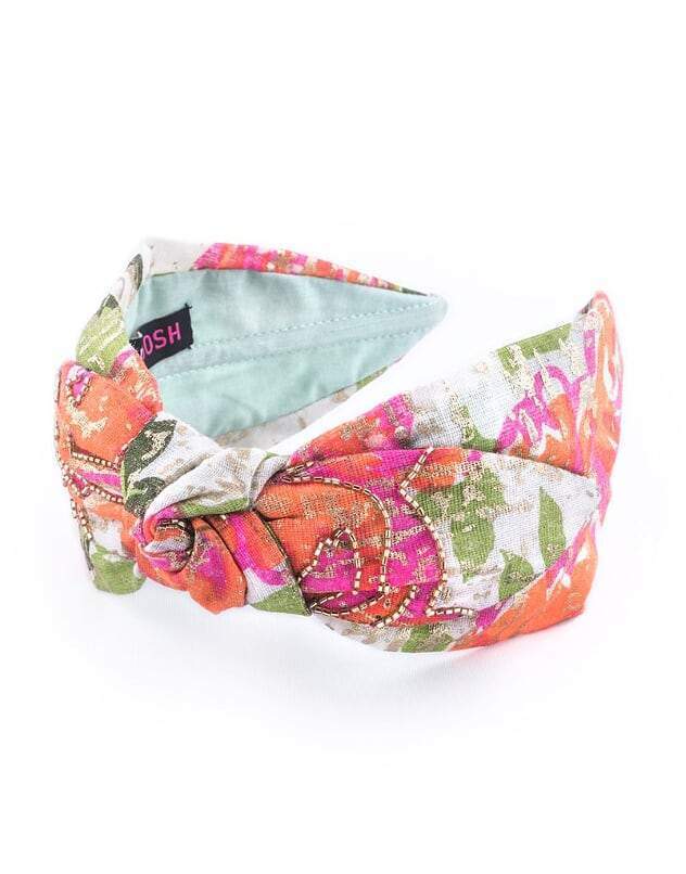NamJosh - Neon Roses Headband Multi