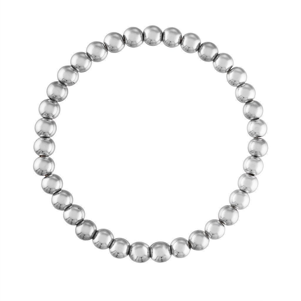 Alexa Leigh - 5MM Sterling Silver Ball Bracelet - 6.5"