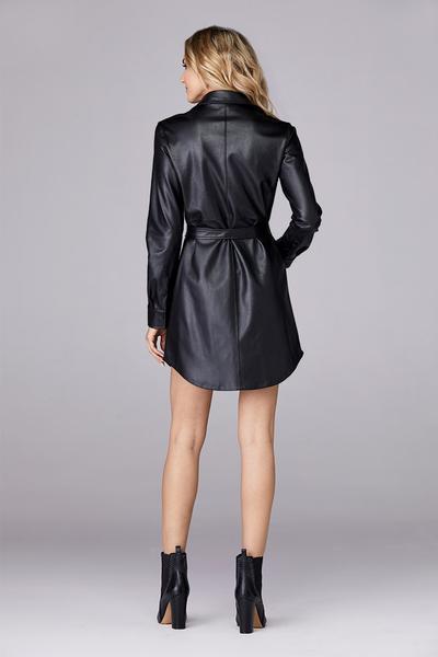 David Lerner - Shirt Dress in Black