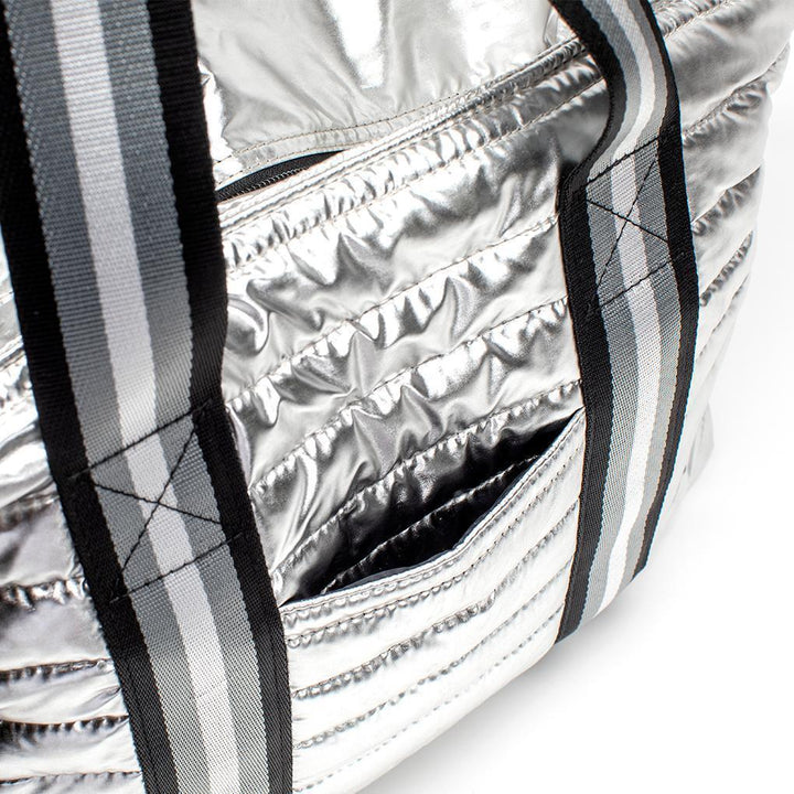 Think Royln - Wingman Tote Bag New Silver Foil