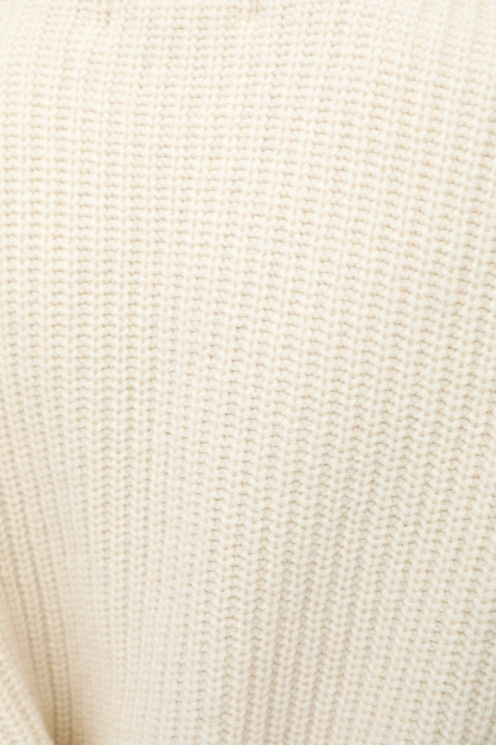 Moussy Denim - MV Short Knit Cardigan in Off White Cardigans