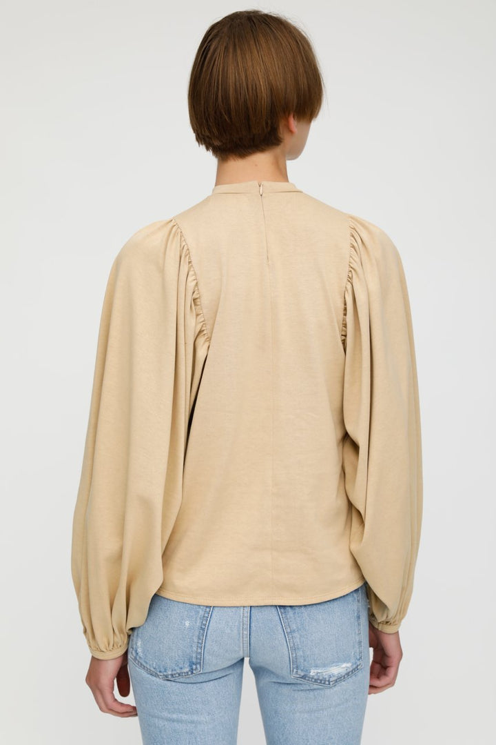 Moussy Denim - MV Form Tee in Beige