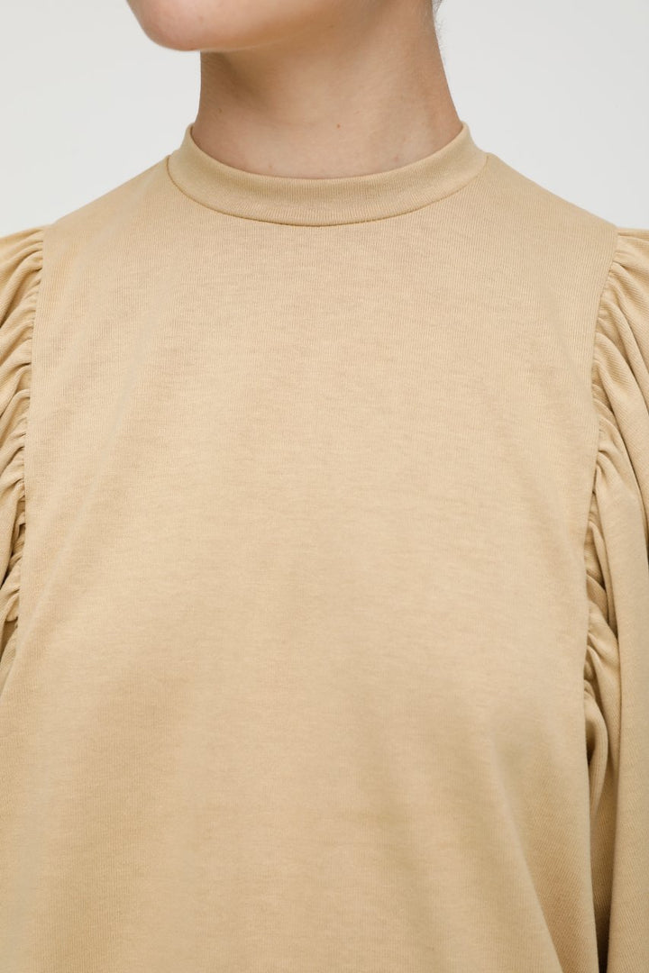 Moussy Denim - MV Form Tee in Beige