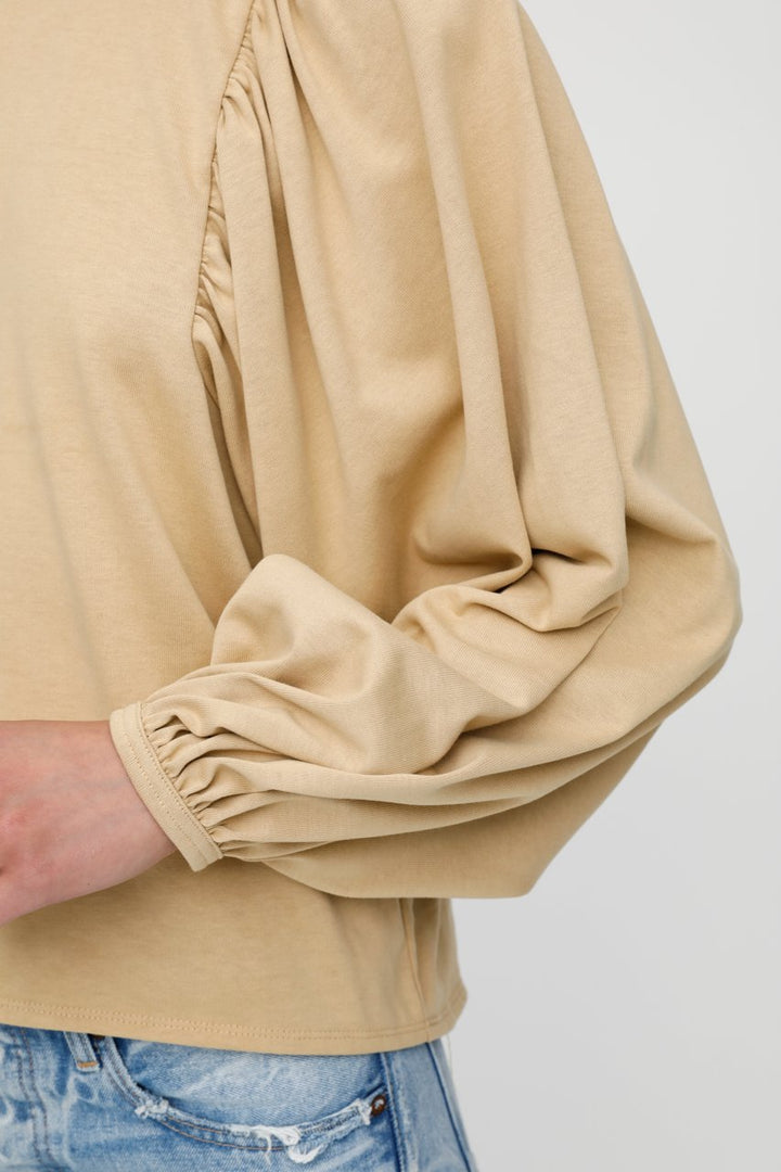 Moussy Denim - MV Form Tee in Beige