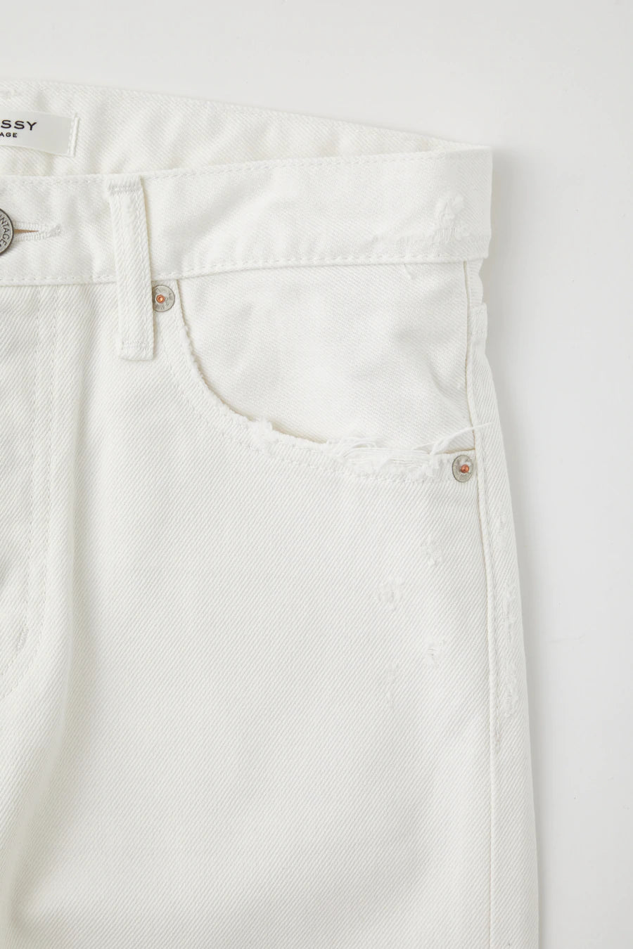 Moussy - MV Merry Tapered-Mid in White