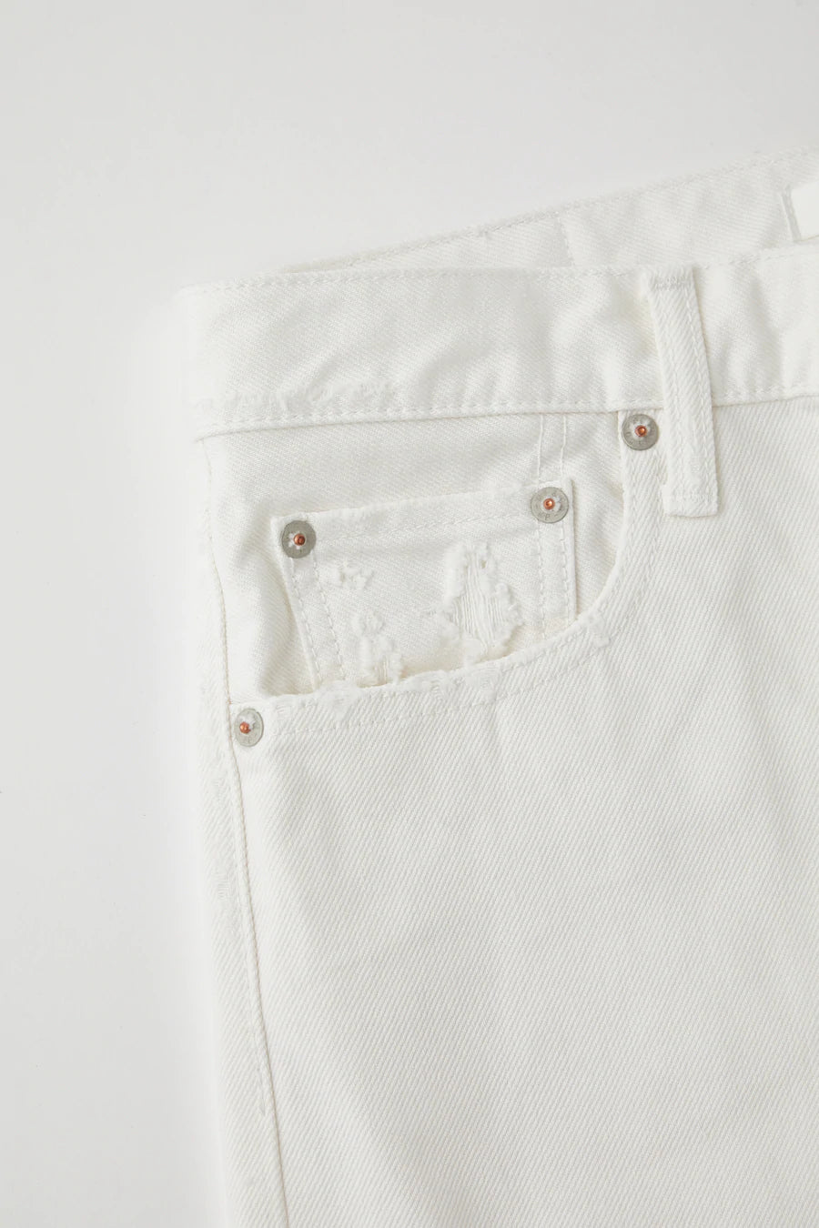 Moussy - MV Merry Tapered-Mid in White