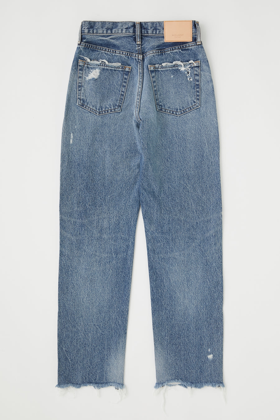 Moussy - MV Odessa Wide Straight in Dark Blue