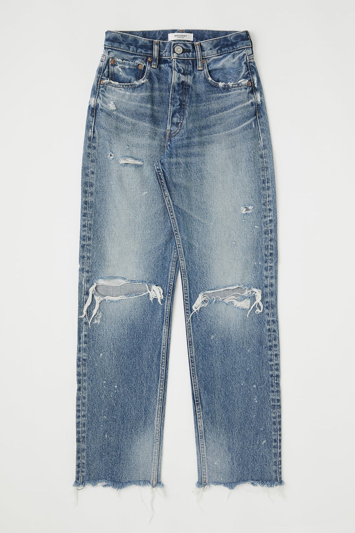 Moussy - MV Odessa Wide Straight in Dark Blue